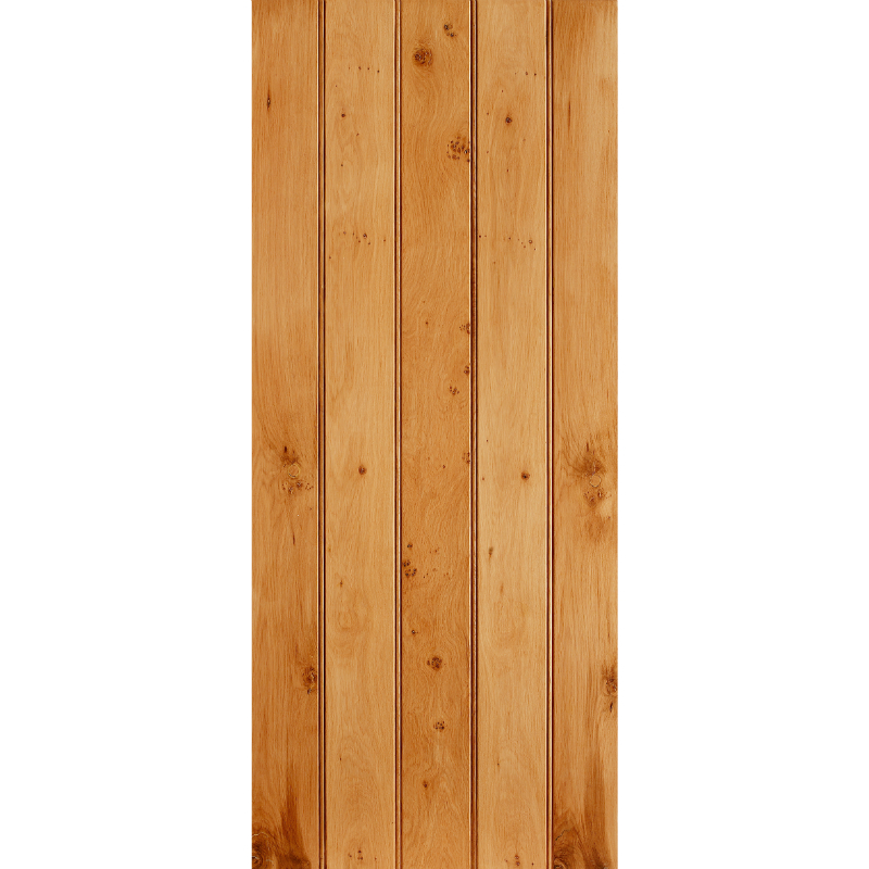 L&B Button Bead Equal Plank Face | Chislehurst Doors