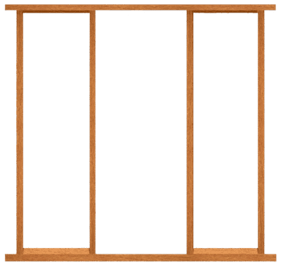 External Hardwood Side Light Frame Kit 78" High