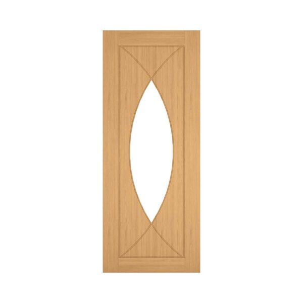 Amalfi Prefinished Internal Oak Door with Glass