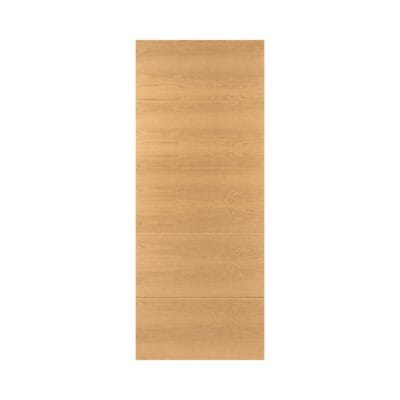 Augusta Prefinished Oak Internal FD30 Fire Door with Glass