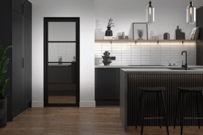 Black Chelsea Glazed 4L Clear