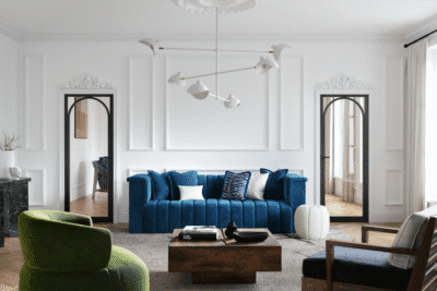 Black Melrose Clear Glazed