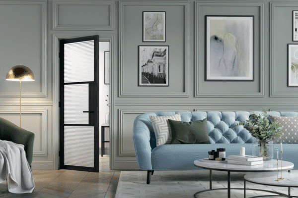 Black Tribeca Glazed 3L Reeded