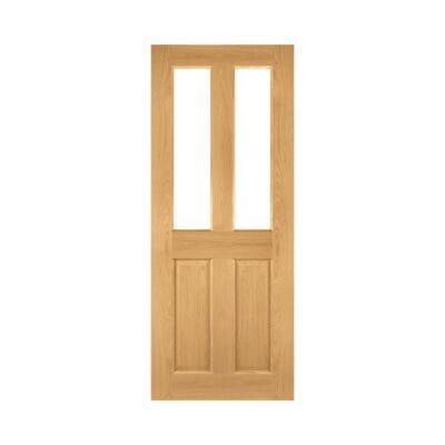 Bury Prefinished Oak Internal FD30 Fire Door with Glass