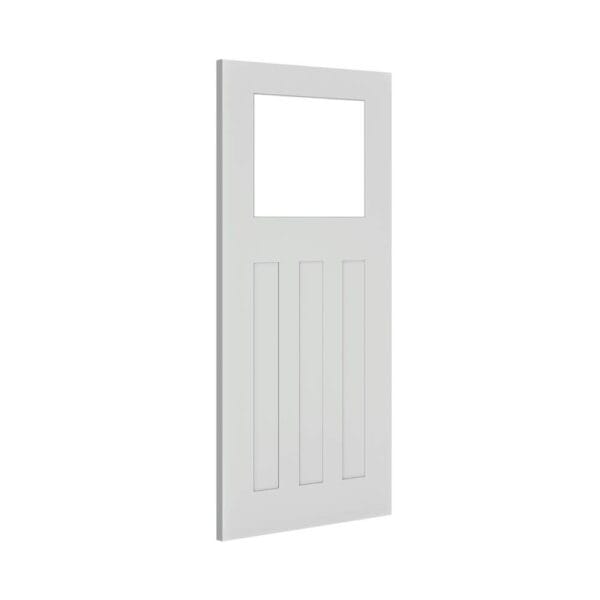 Cambridge White Internal Door with Glass - Image 2