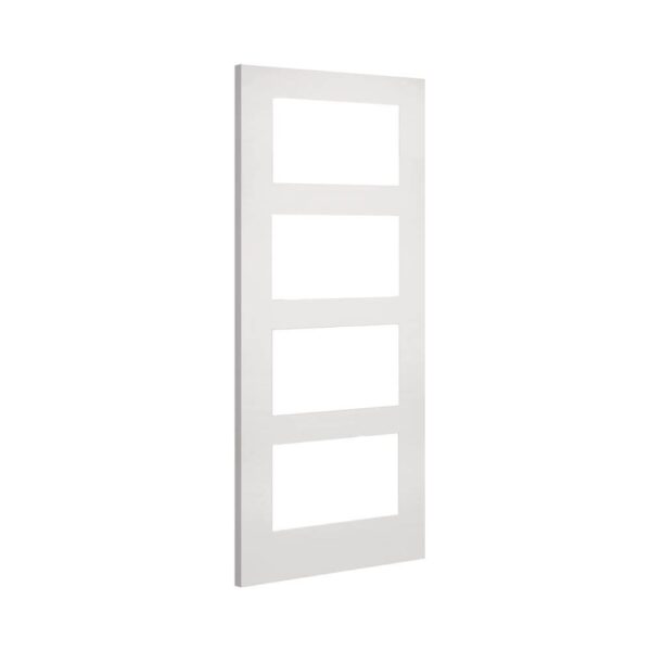 Coventry White Internal Door with Glass - Image 2