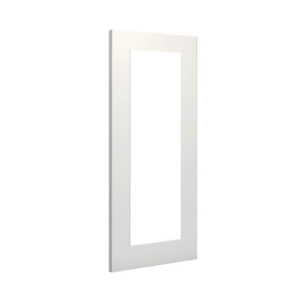 Denver White Internal Door with Glass - Image 2