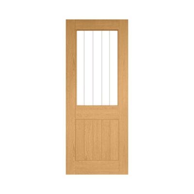 Ely Half Light Prefinished Internal Oak Door with Glass