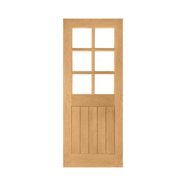 Cadiz Prefinished Internal Oak FD30 Fire Door