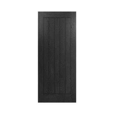 Ely Brushed Black Oak Internal Door