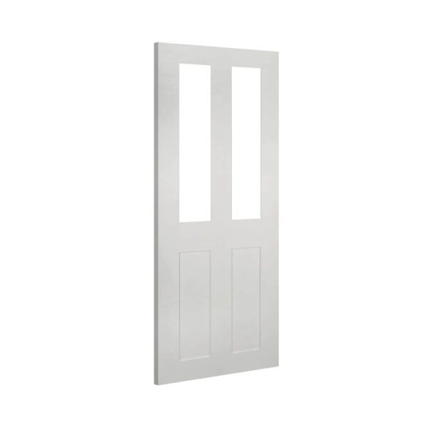 Eton White Internal Door with Glass - Image 3