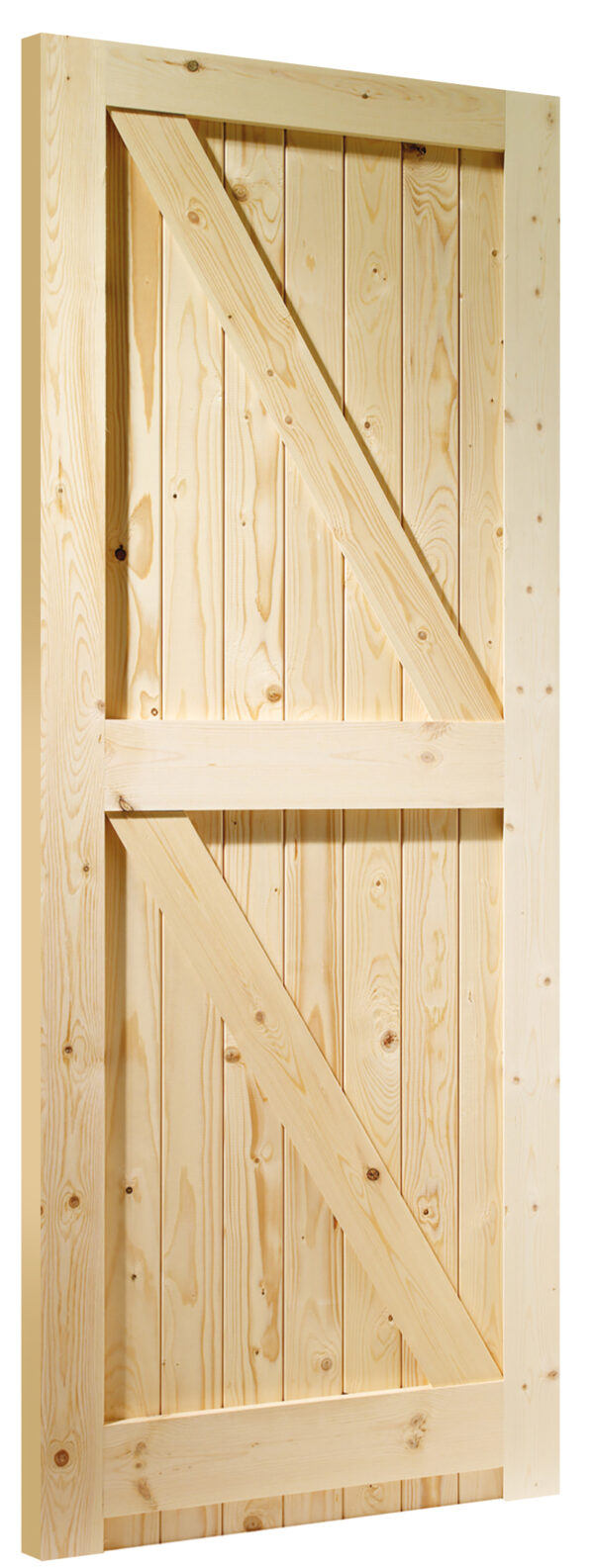 External Pine Framed Ledged & Braced Gate - Image 3