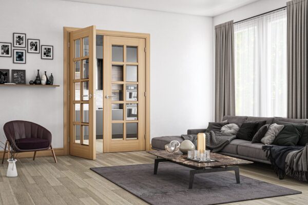 Bristol Unfinished Internal Oak Door - Image 3
