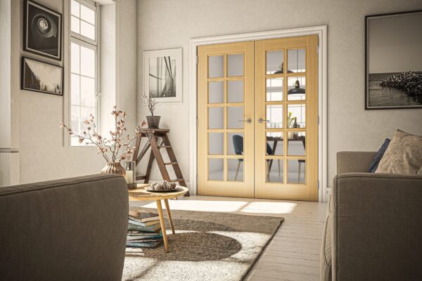 Bristol Unfinished Internal Oak Door - Image 4