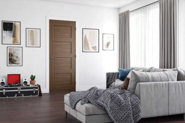 Coventry Prefinished Internal Walnut Door - Image 3