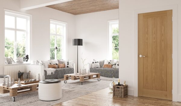 Ely Prefinished Oak Internal FD30 Fire Door - Image 4
