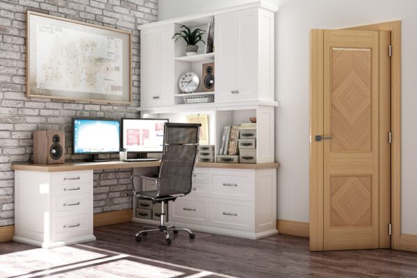 Kensington Prefinished Oak Internal FD30 Fire Door - Image 3