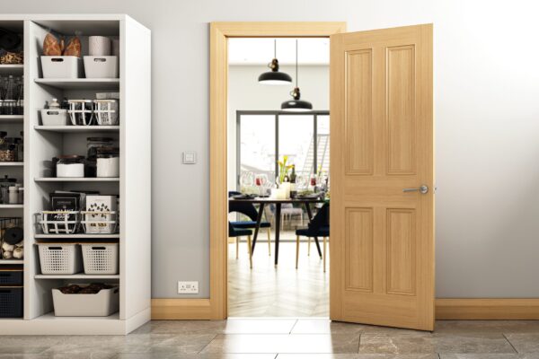Kingston Unfinished Oak Internal Door - Image 3