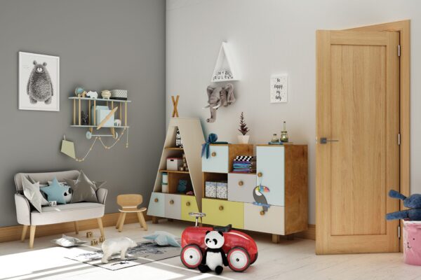 Walden Unfinished Internal Oak Door - Image 2