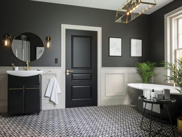 Windsor Prefinished Black Internal Door - Image 3