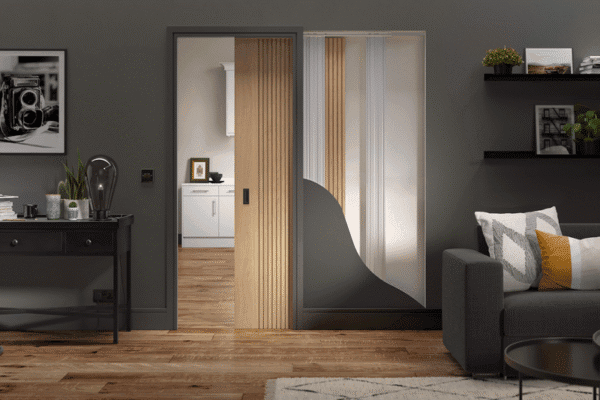 Flusso Double Pocket Door Kit - Image 2