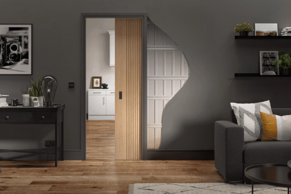 Flusso Pocket Door Set Single - Image 2