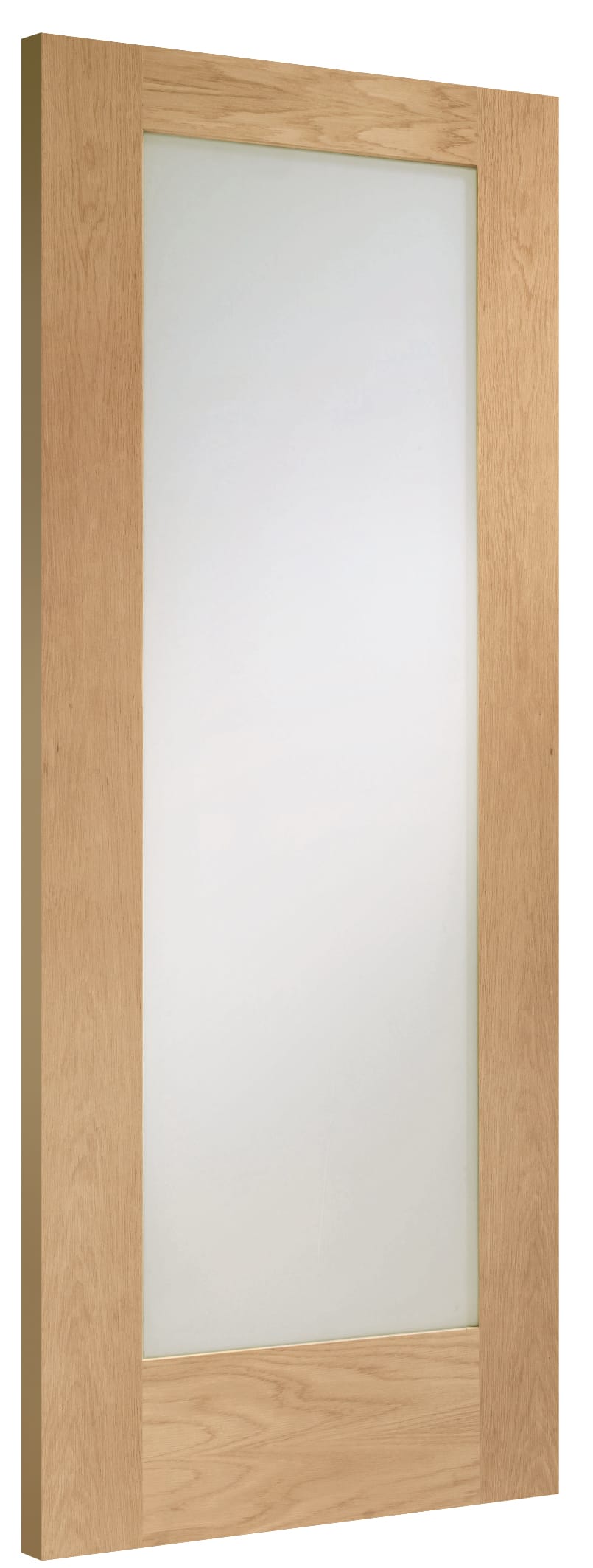 Internal Oak Pattern 10 Door with Clear Glass - Image 3
