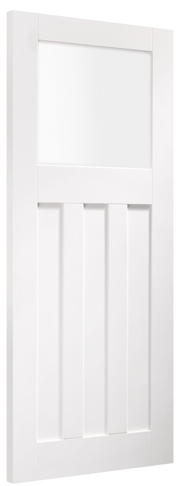 Internal White Primed DX Door with Obscure Glass - Image 3