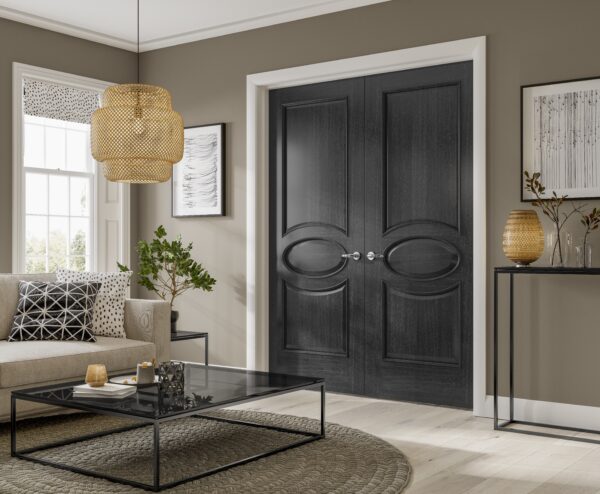 Internal Oak Calabria with Raised Mouldings