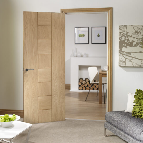 Internal Oak Messina Fire Door - Image 2