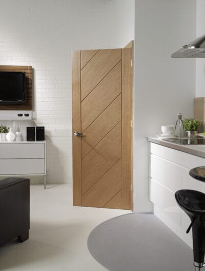 Internal Oak Monza Fire Door