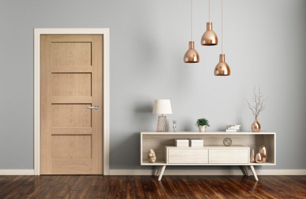 Internal Oak Shaker 4 Panel - Image 2