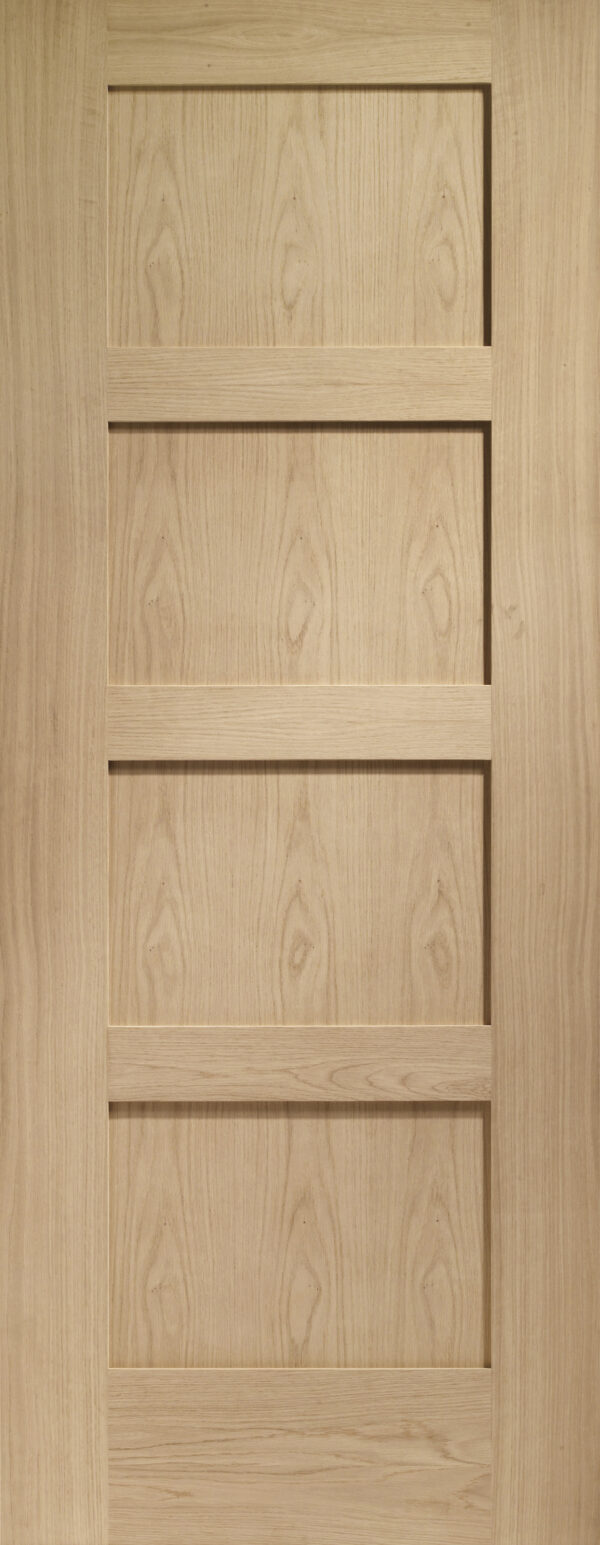 Internal Oak Shaker 4 Panel - Image 3