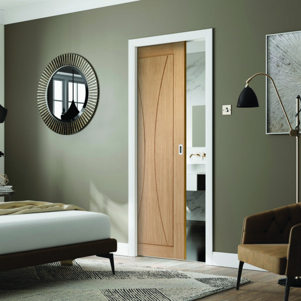 Internal Oak Verona Fire Door - Image 2