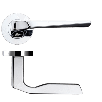 Ironmongery Carina Polished Chrome Tone Handle Hardware Pack