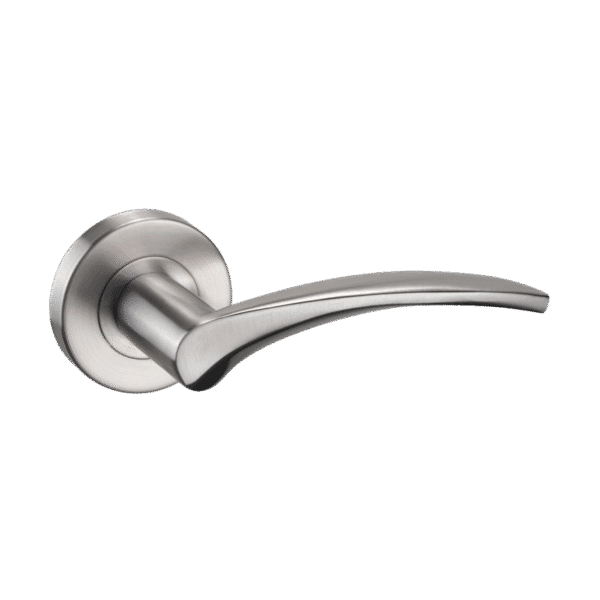 Ironmongery Corvus Satin Chrome Tone Handle Hardware Pack
