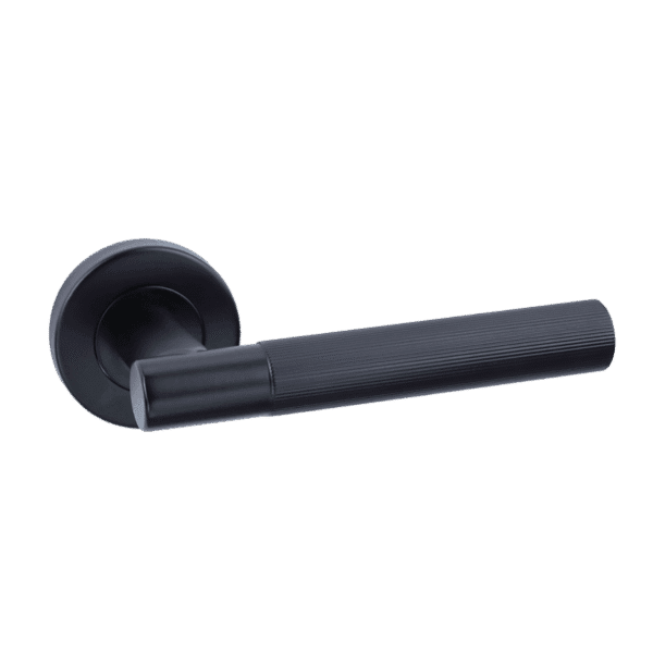 Ironmongery Geneva Matt Black Handle Hardware Pack