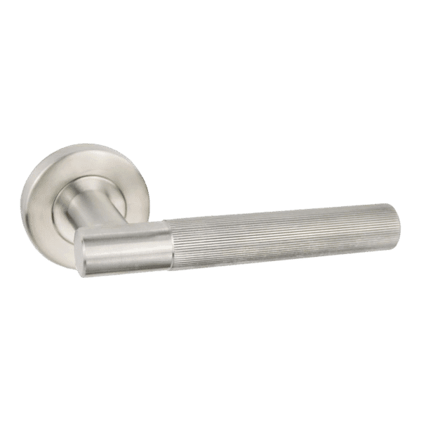 Ironmongery Geneva Satin Stainless Steel Tone Handle Hardware Pack