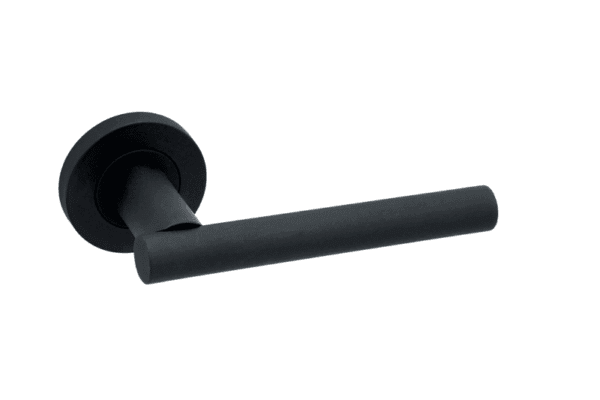 Ironmongery Hyperion Matt Black Privacy Handle Pack