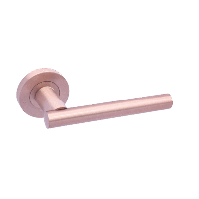 Ironmongery Hyperion Rose Gold Tone Handle Pack