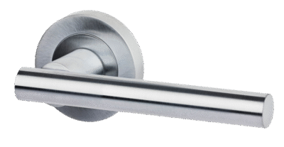 Ironmongery Hyperion Satin Chrome Tone Handle Pack