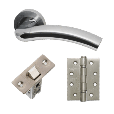 Ironmongery Jupiter Handle Hardware Pack
