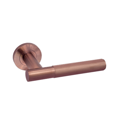 Ironmongery Lugano Satin Copper Tone Handle Pack