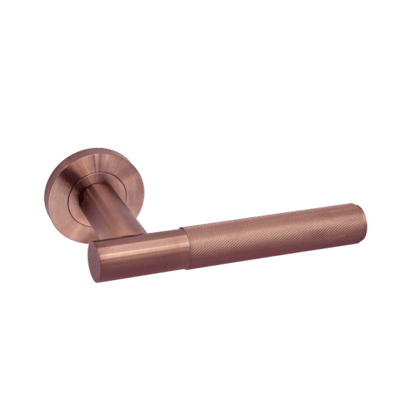 Ironmongery Lugano Satin Copper Tone Handle Pack