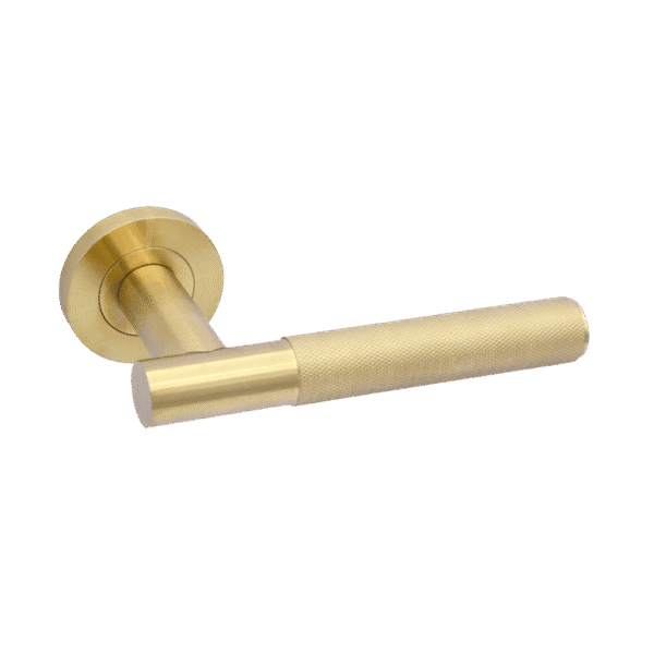 Ironmongery Lugano Satin Gold Tone Handle Pack