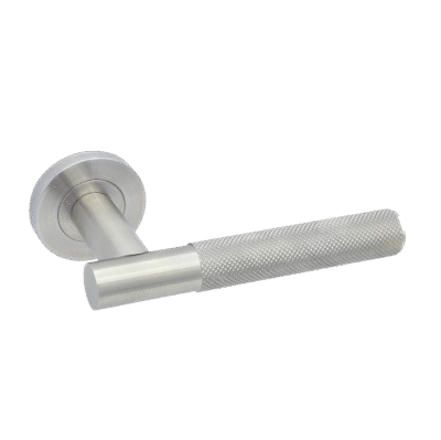 Ironmongery Lugano Satin Stainless Steel Tone Handle Pack