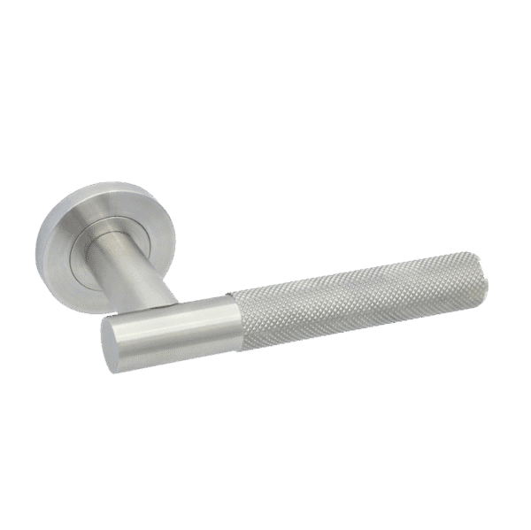 Ironmongery Lugano Satin Stainless Steel Tone Handle Pack