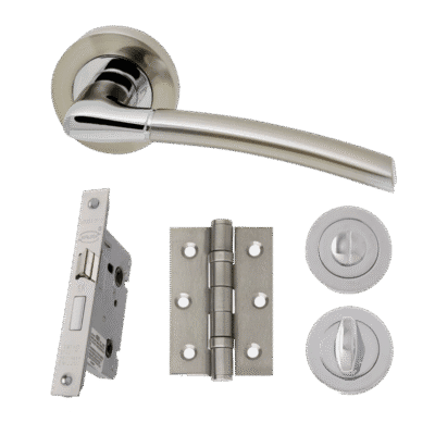 Ironmongery Mercury Privacy Handle Hardware Pack