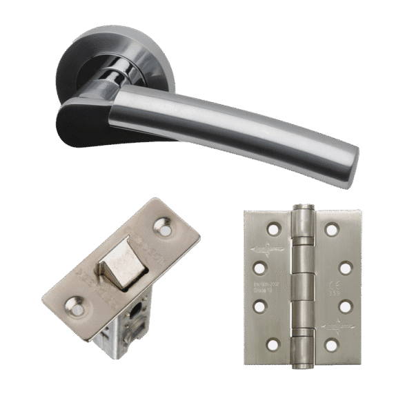 Ironmongery Neptune Handle Hardware Pack