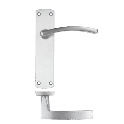 Ironmongery Oxford Satin Chrome Tone Handle Pack